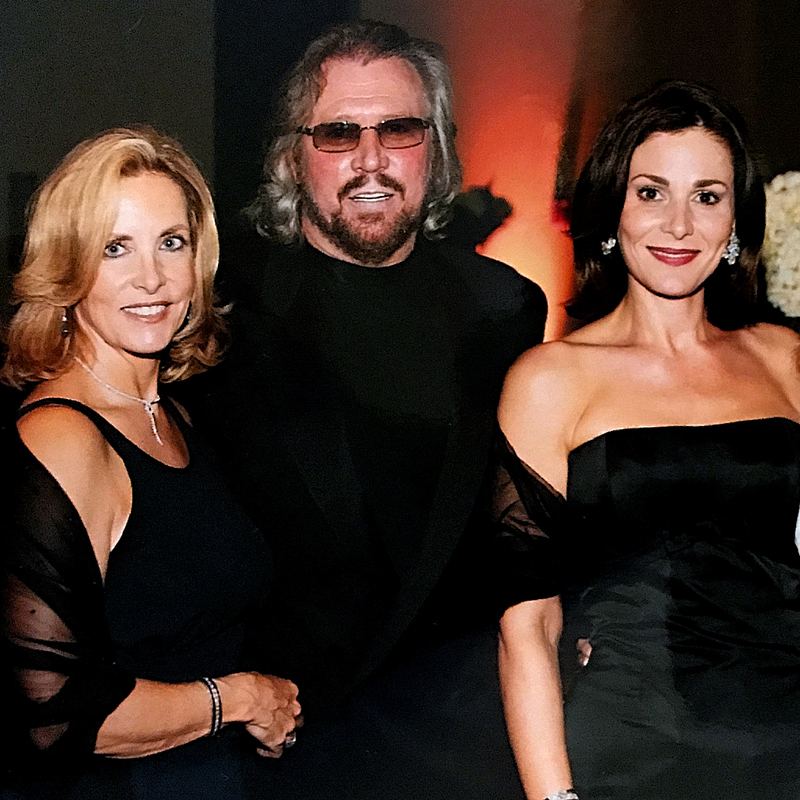 Jennifer Valoppi with Barry Gibb
